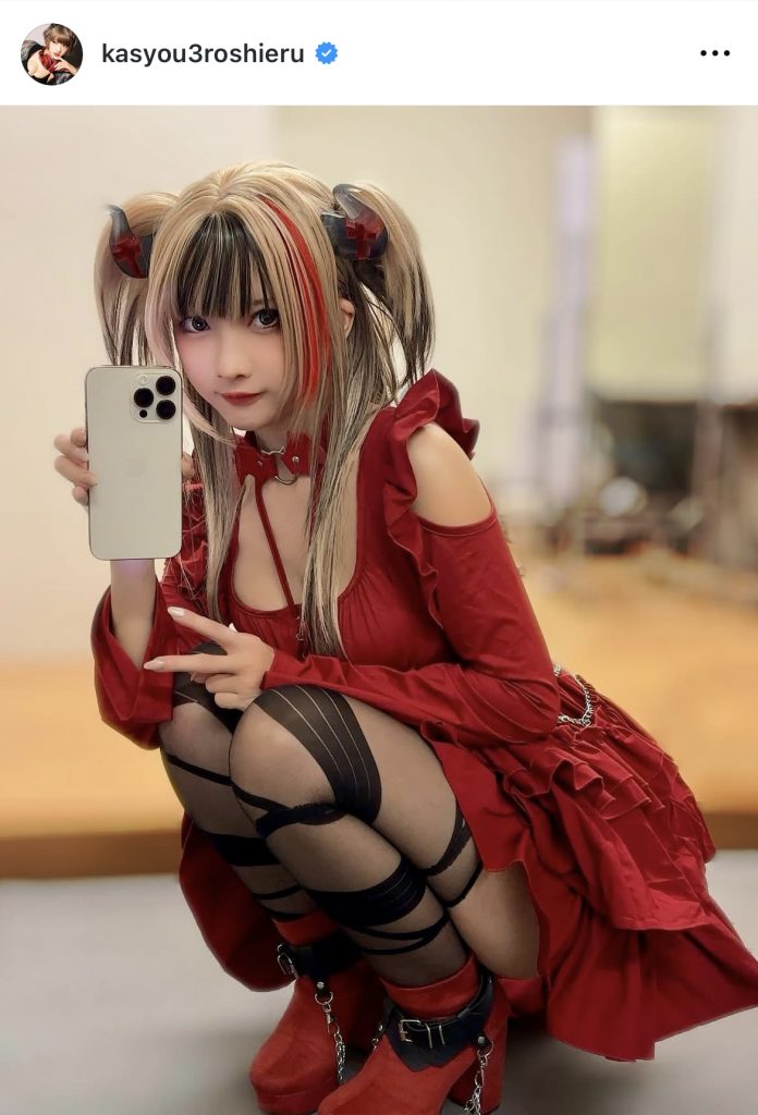 火将ロシエルがミニスカワンピでキュート＆セクシーな姿を披露