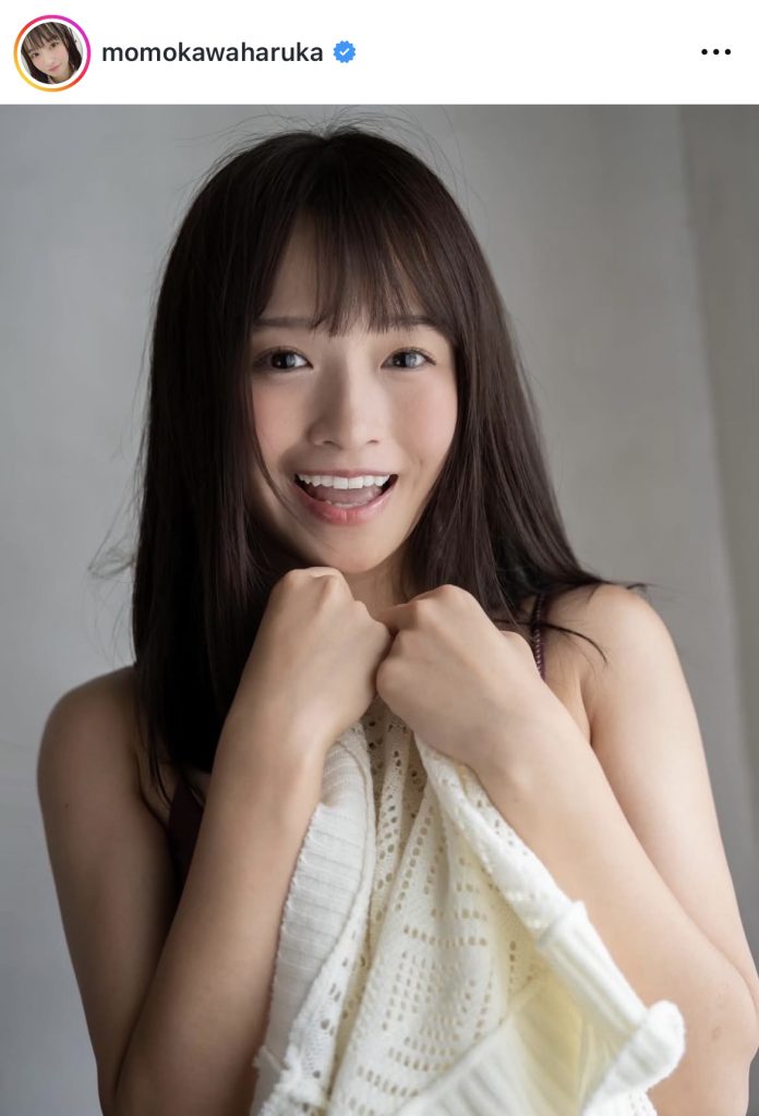 “ももはる”こと百川晴香が際どい画像を公開