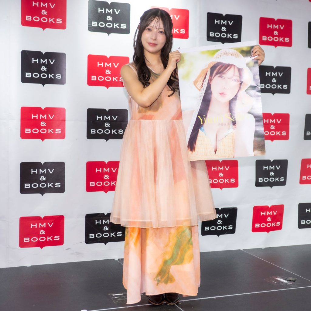 「斉藤優里 2026年 壁掛け カレンダー」発売記念取材会より