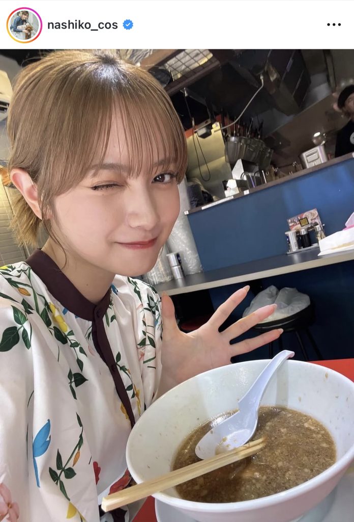 二郎インスパイア系ラーメンを食べてニッコリ