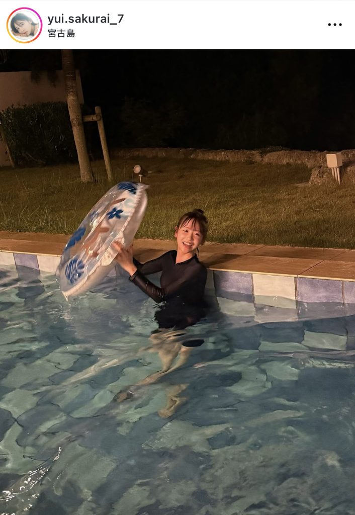 FRUITS ZIPPER・櫻井優衣が沖縄・宮古島での画像を公開した