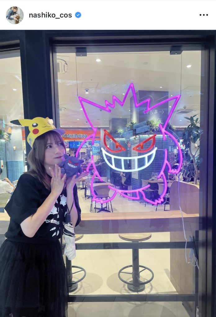 ゲンガーとゲンガー、そして桃月なしこのスリーショット