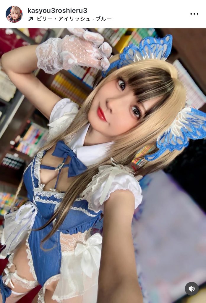 “エルフ”ロシエルが今日も人間界を観察中