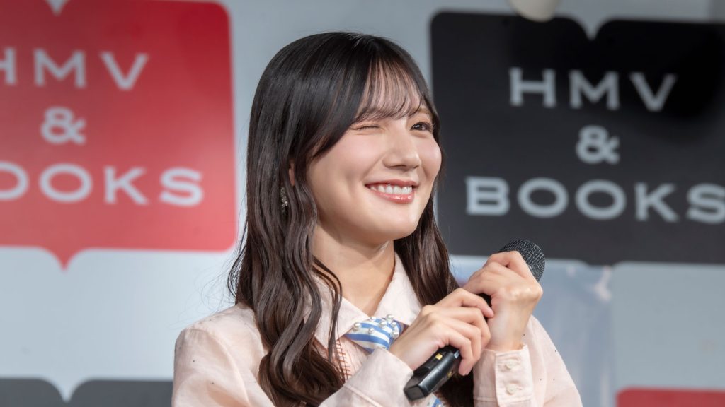 日向坂46・河田陽菜が2nd写真集『テイクオフ』(竹書房)発売記念取材会に出席