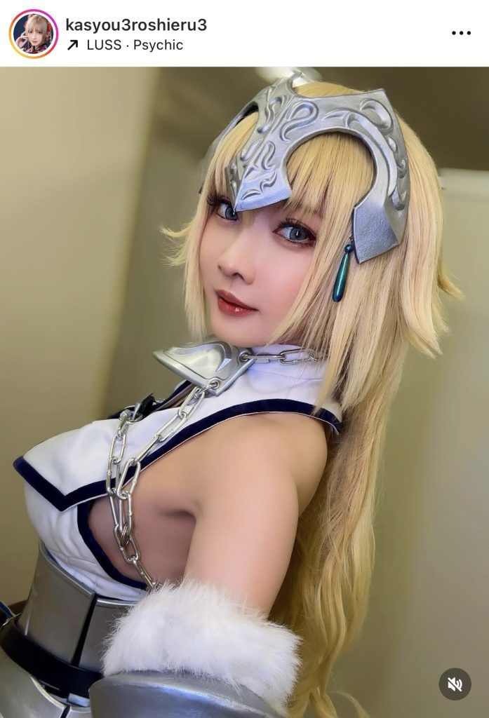 「Fate/Grand Order」(FGO)ジャンヌ・ダルクのコスプレ