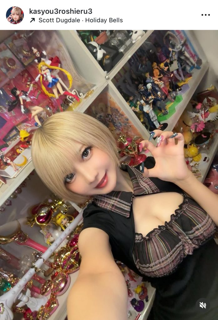 綺麗に飾られたコレクションを公開