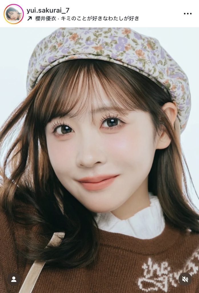 ベレー帽も似合い過ぎる