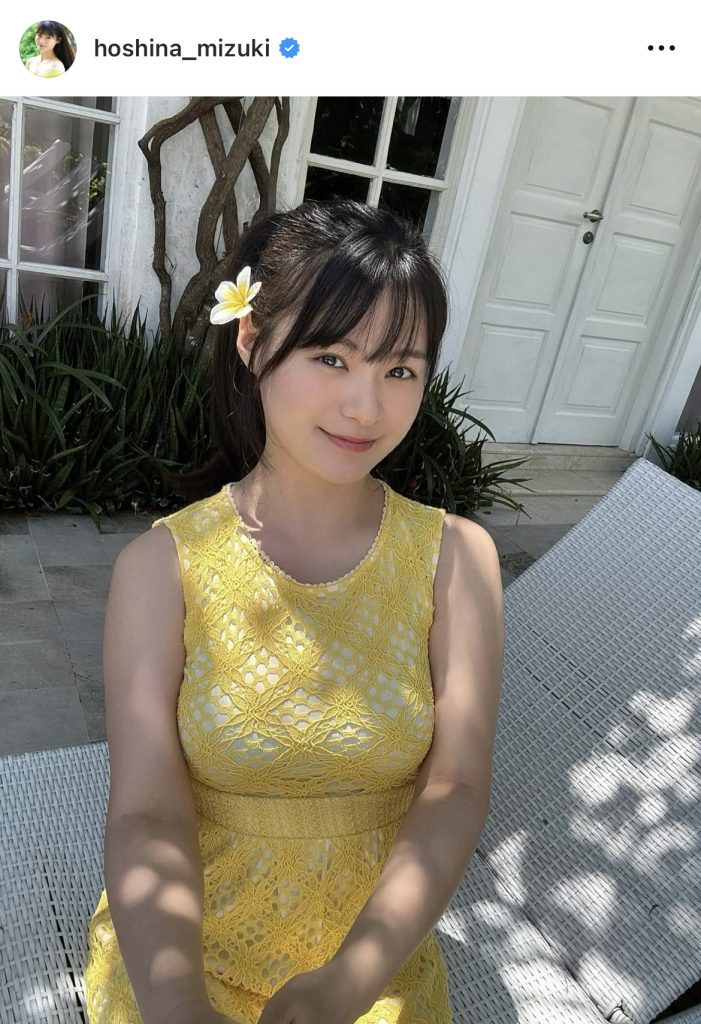 キュートなワンピースと隠し切れないたわわなバスト