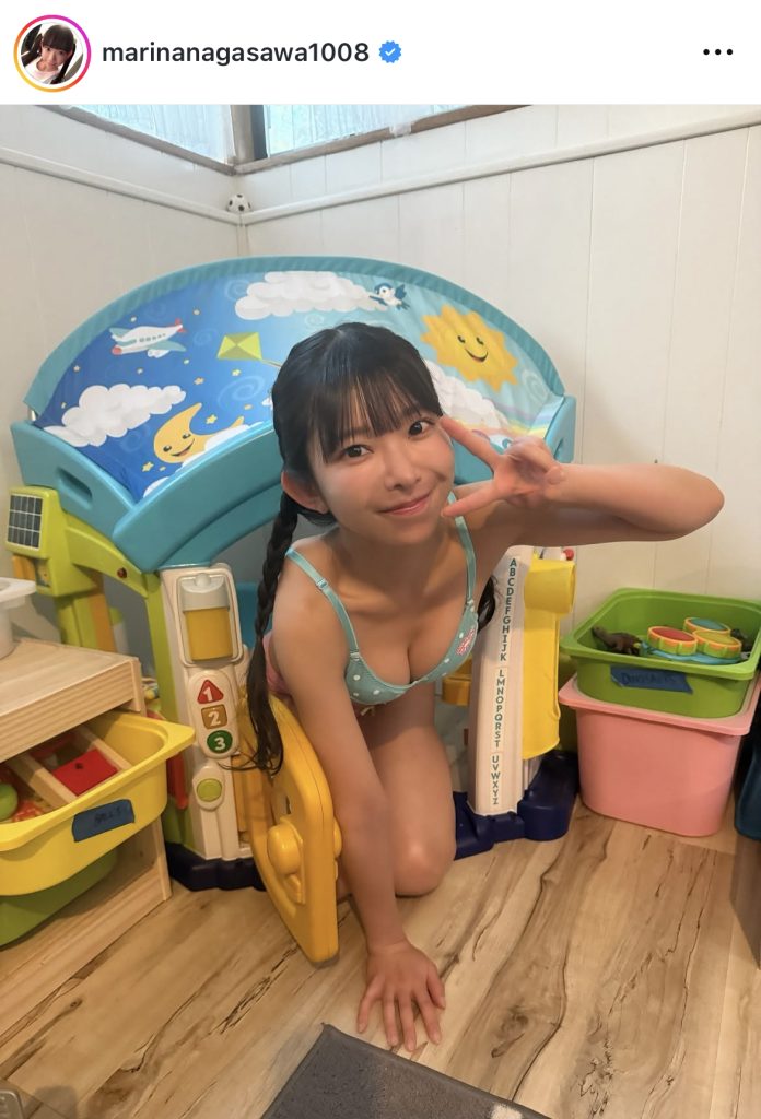 写真集「MARINERS」撮影でのビキニカット