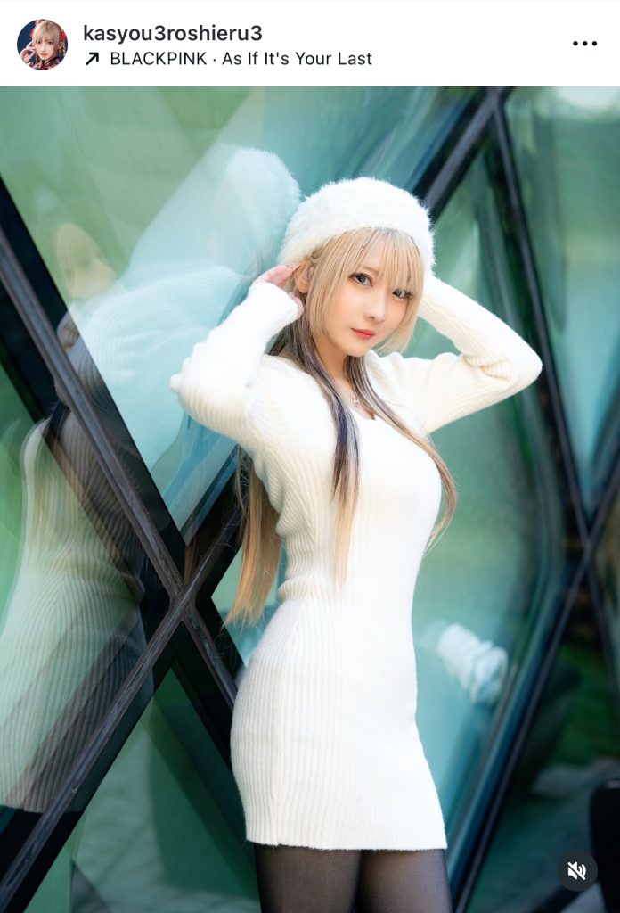 火将ロシエルがミニスカワンピ姿を公開