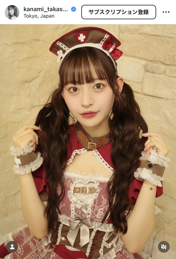 “無敵のグラドル”高崎かなみがバレンタインのコスプレ姿を披露