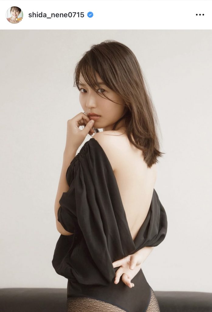 「週刊FRIDAY」表紙巻頭グラビア撮影での1コマ