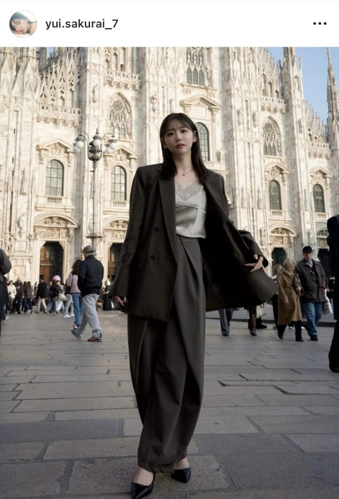 FRUITS ZIPPER・櫻井優衣が大人っぽいクールな姿を公開