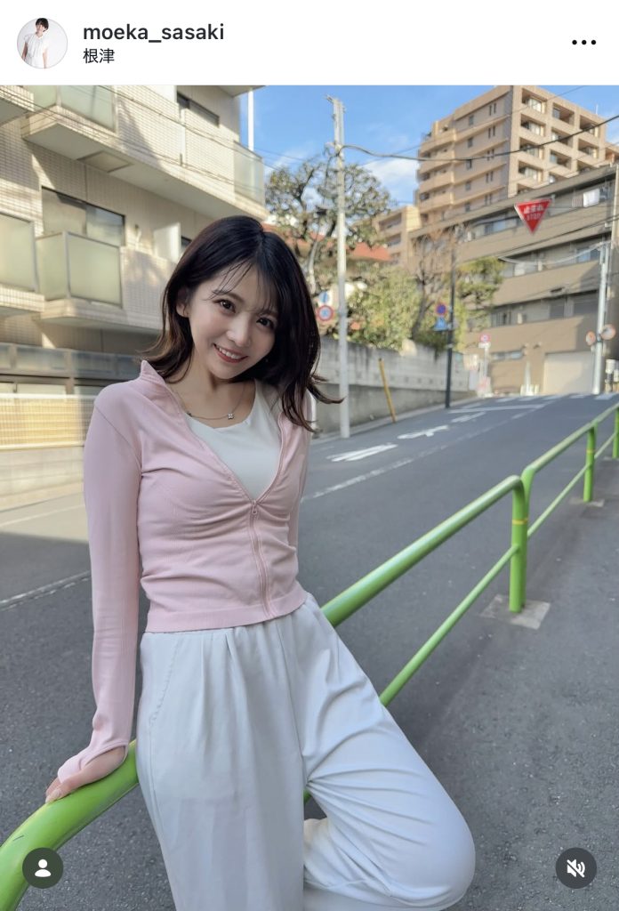 憧れの番組だったというテレビ朝日「全力坂」で見せたスポーツウェア姿