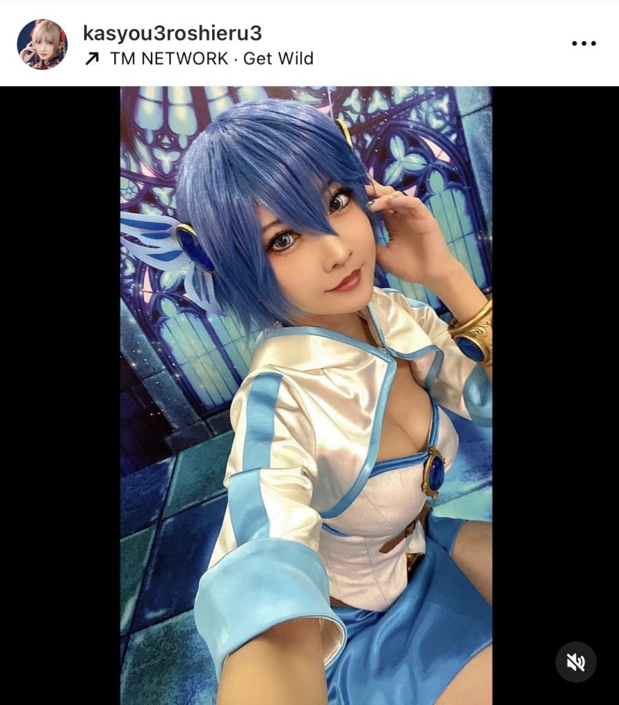 火将ロシエルがNetflix映画「シティーハンター」でのコスプレ衣装姿を公開