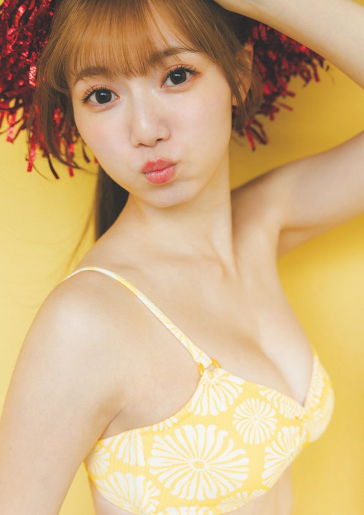 『週刊プレイボーイ13&14号』に登場している菊池桃子