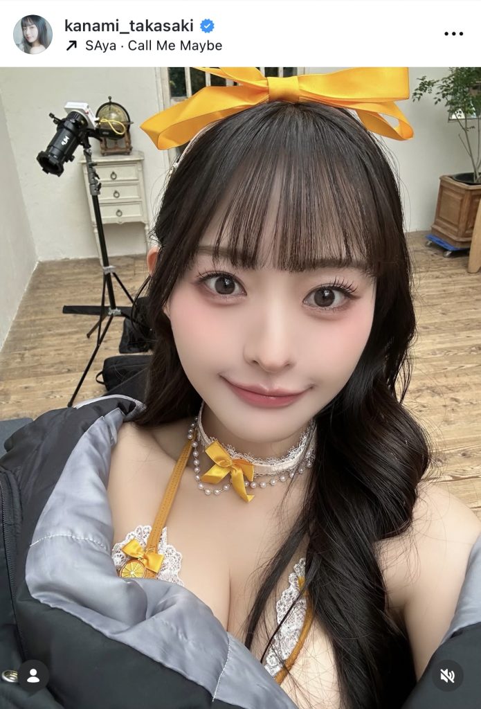 こちらはMalymoon撮影でのオフショット