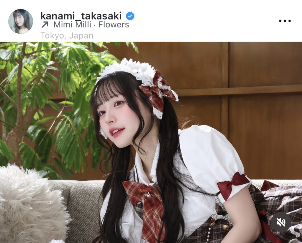 かわいらし過ぎるメイド衣装姿