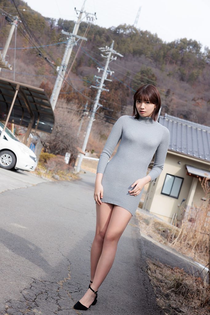 グラビアアイドル石井優希イメージDVD「ちょっと背伸び。」より