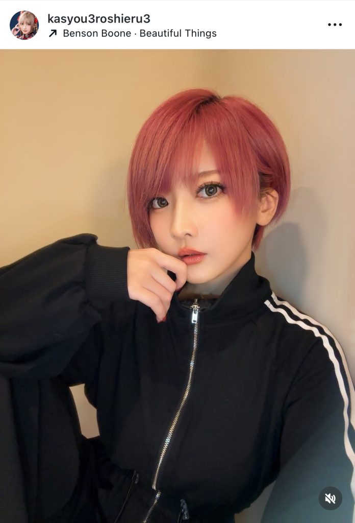 コチラはシンプルなジャージ姿