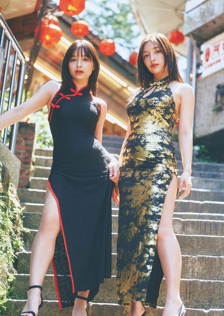 『週刊プレイボーイ22号』に登場しているエリマリ姉妹