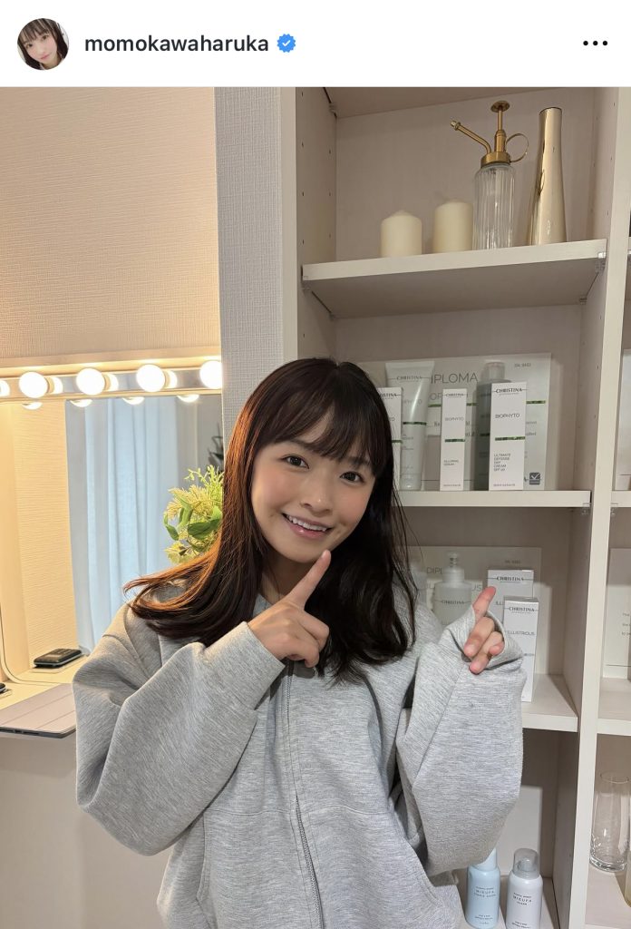 私服のスウェット姿もキュート