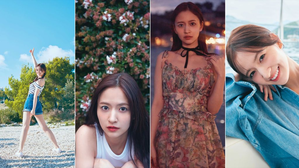 乃木坂46・金川紗耶1st写真集『好きのグラデーション』より裏表紙が解禁に