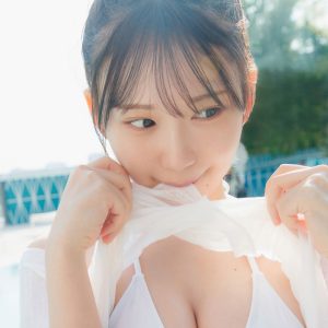 日向坂46藤嶌果歩1st写真集より純白ビキニショット解禁