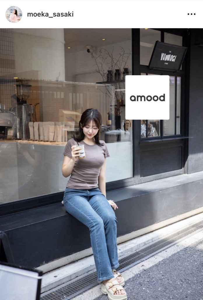 グラビアアイドル佐々木萌香が私服姿を公開