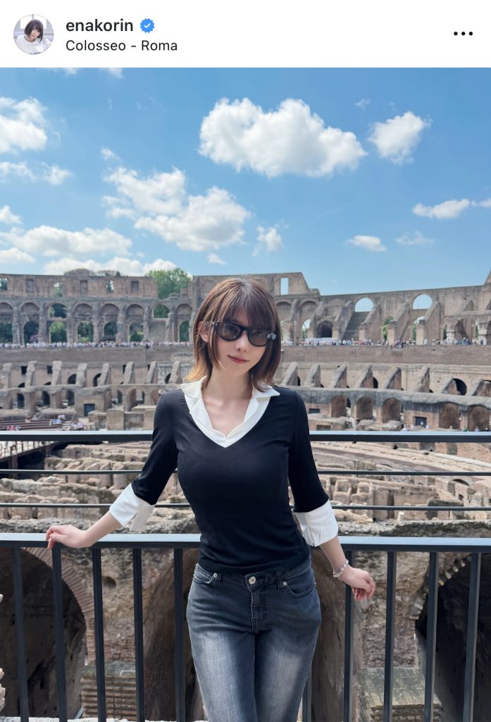 コロッセオでの格好良い1枚