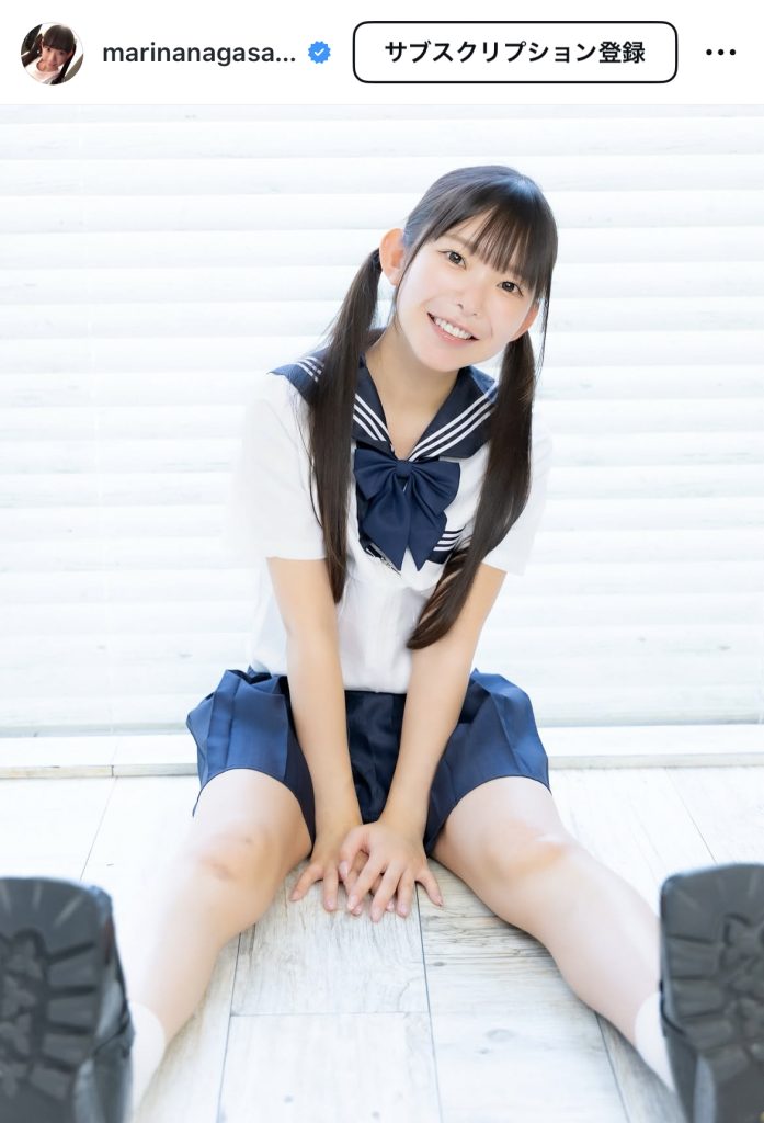 コチラにほほ笑み掛ける至極の1枚