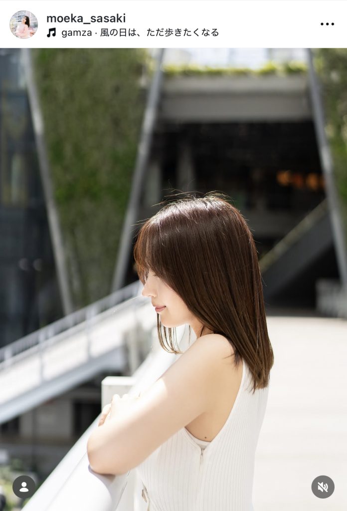 横顔も美しい