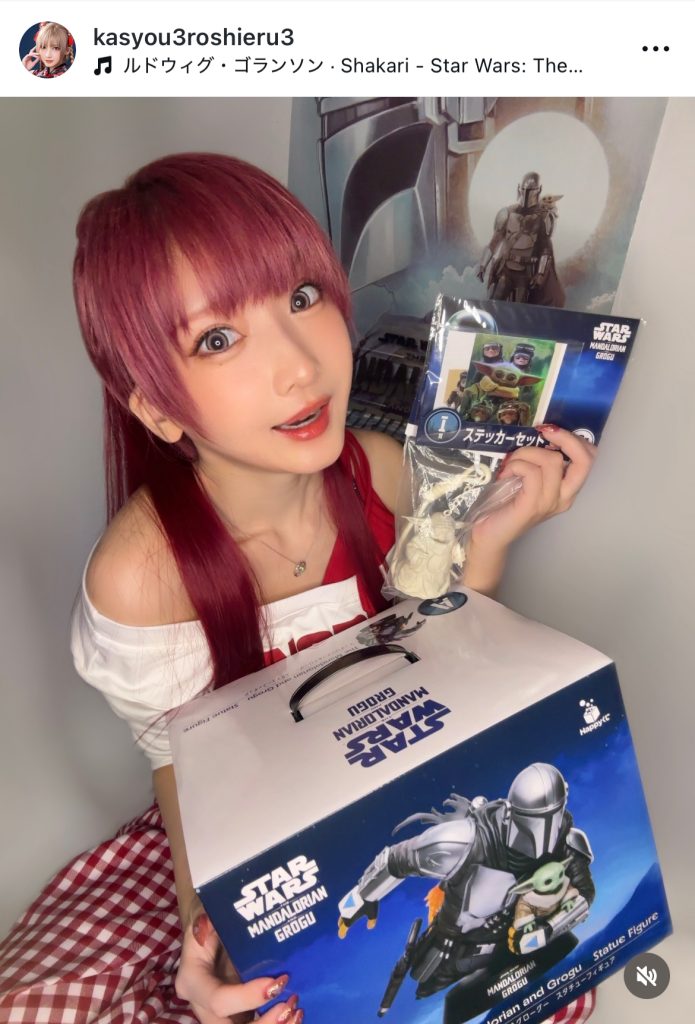 「スター・ウォーズ/マンダロリアン・アンド・グローグー」一番くじA賞を当てた幸運な火将ロシエル
