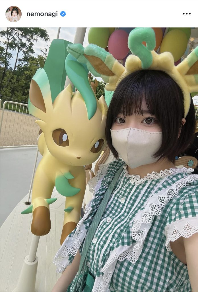 「ポケパーク カントー」でポケモン「リーフィア」と出合う