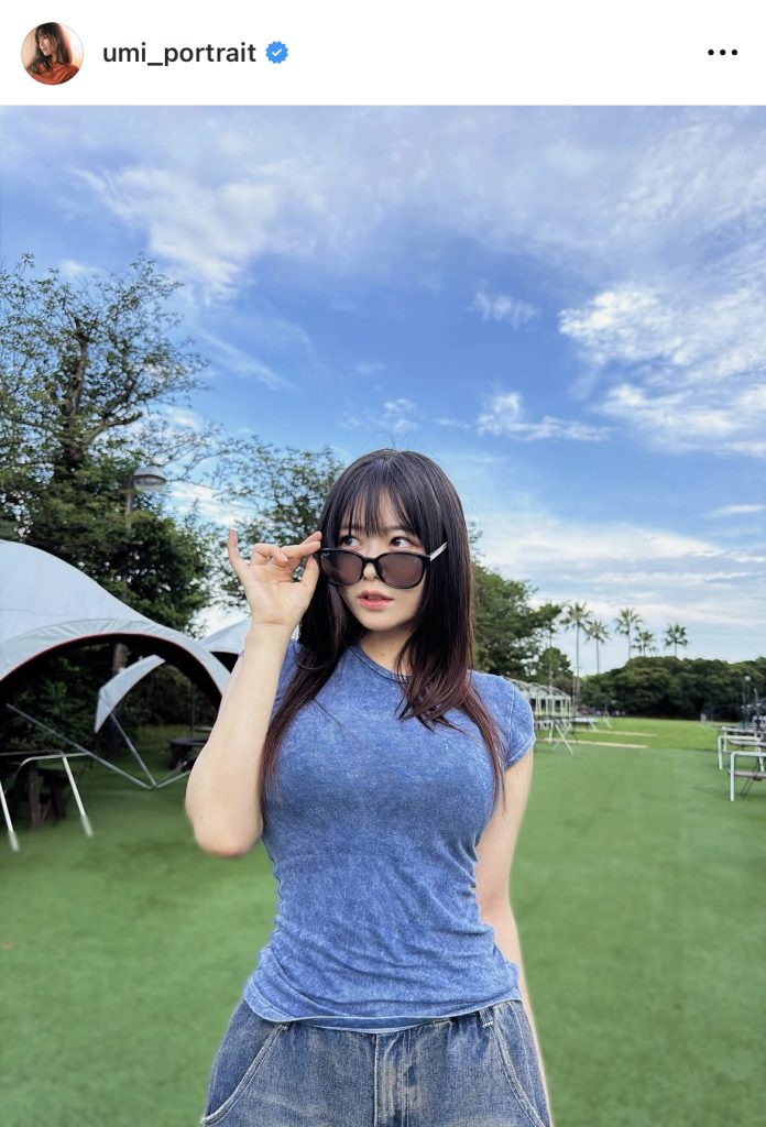 サングラスを掛けた私服ショットも公開