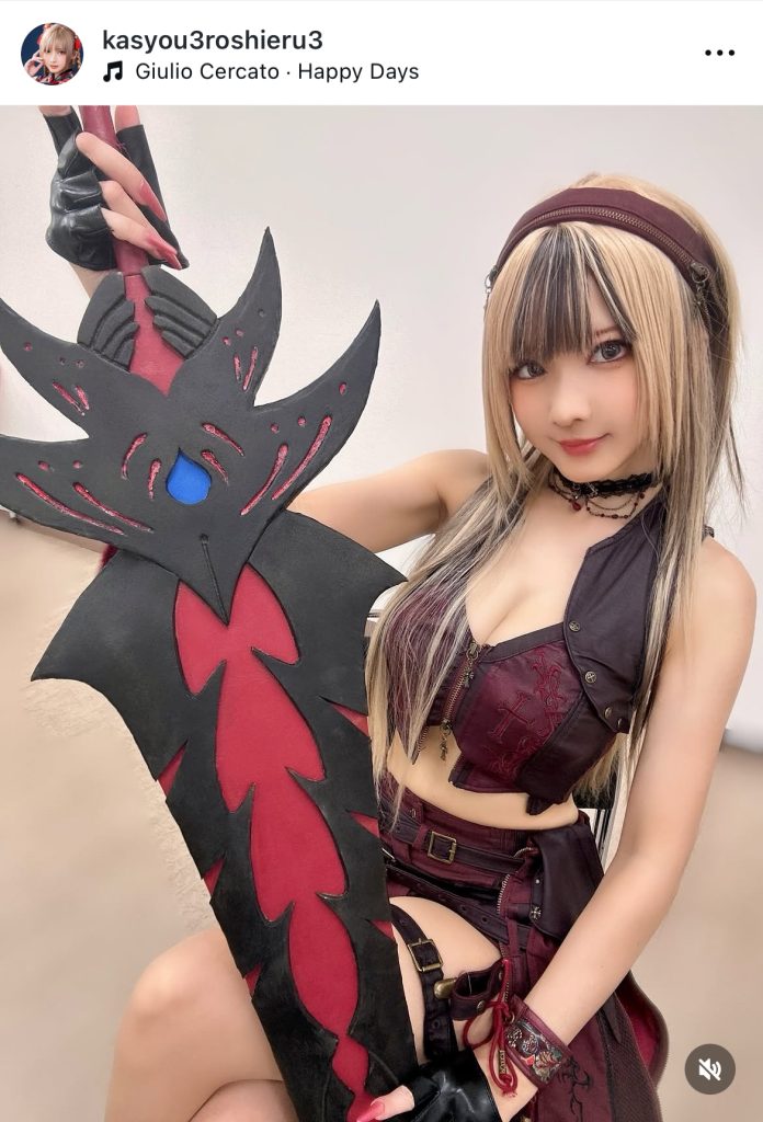 セクシーなオリジナルのコスプレ姿