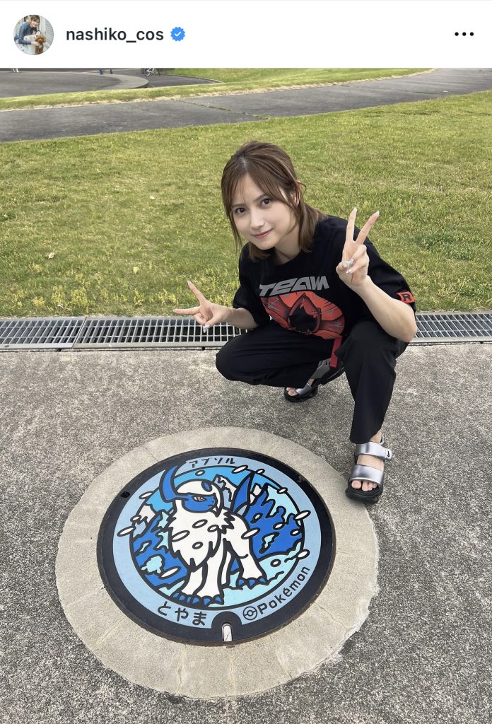 富山でポケモンマンホール「ポケふた」を探す