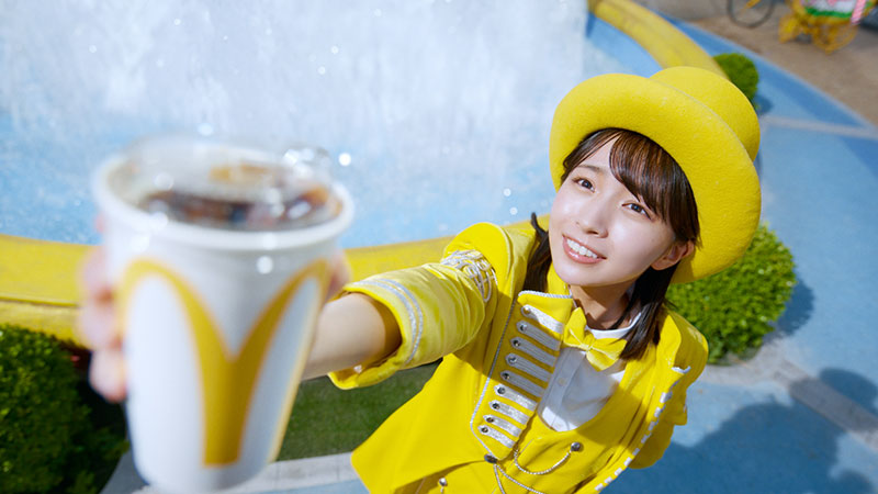 日向坂46・大野愛実が出演する日本マクドナルド株式会社の新TVCM「トク二ナルド『Ms.トクニナルド登場』篇」より