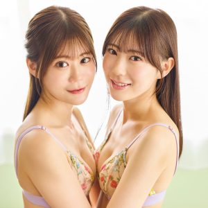 姉妹それぞれミスコングランプリ受賞、“姉妹愛”あふれるグラビア
