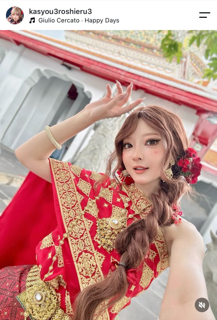 タイで見せた姿が女神様過ぎる…