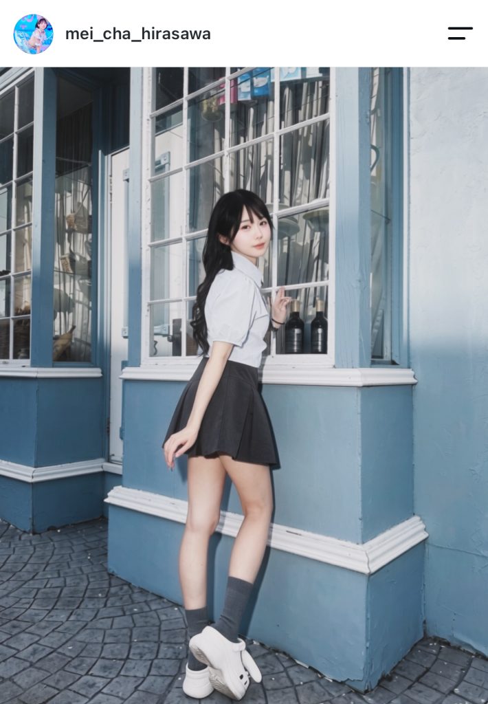 “めいちゃ”ことTHE ORCHESTRA TOKYO・平澤芽衣が美脚を披露
