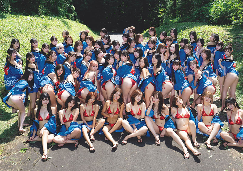 『週刊プレイボーイ44号』に登場している60人のグラドル