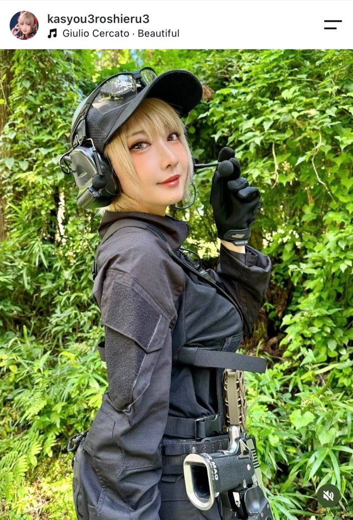 格好良いミリタリールック