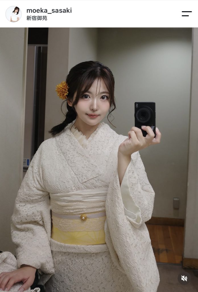 大和撫子で魅力的な着物姿